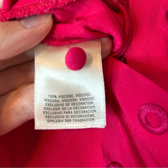 Ettwa by Anthropologie Pink Faux Wrap Romper EUC - Picture 11 of 14